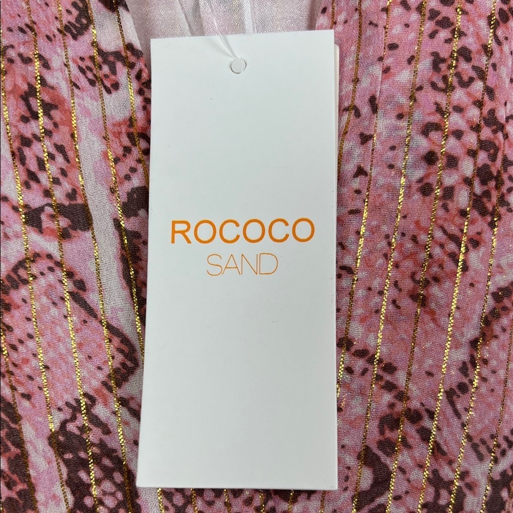 NWT Rococo Sands x Revolve Lexi Pink Snake Print Mini Dress Small - Picture 4 of 12